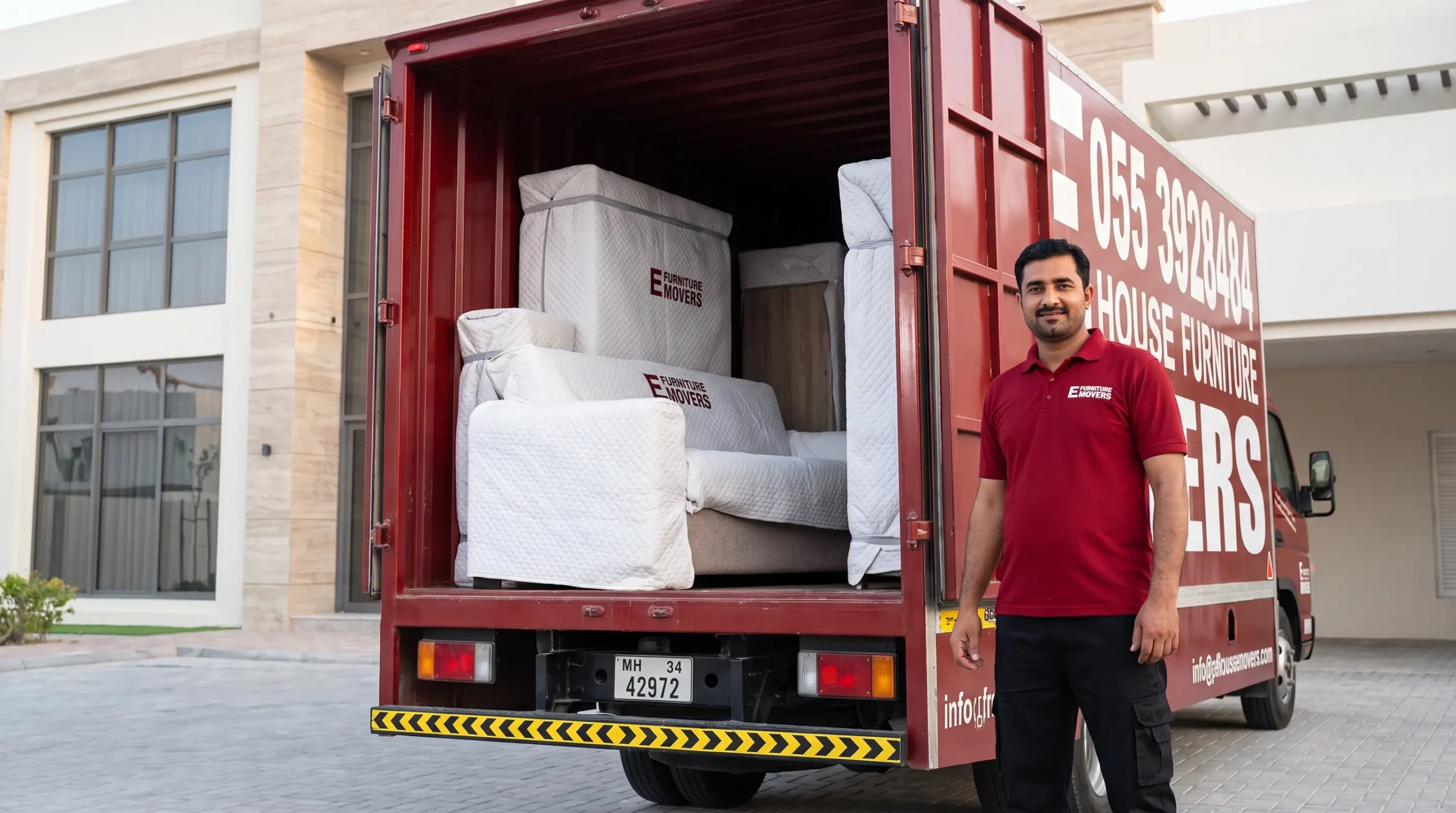 E Furniture Movers serving communities across Dubai