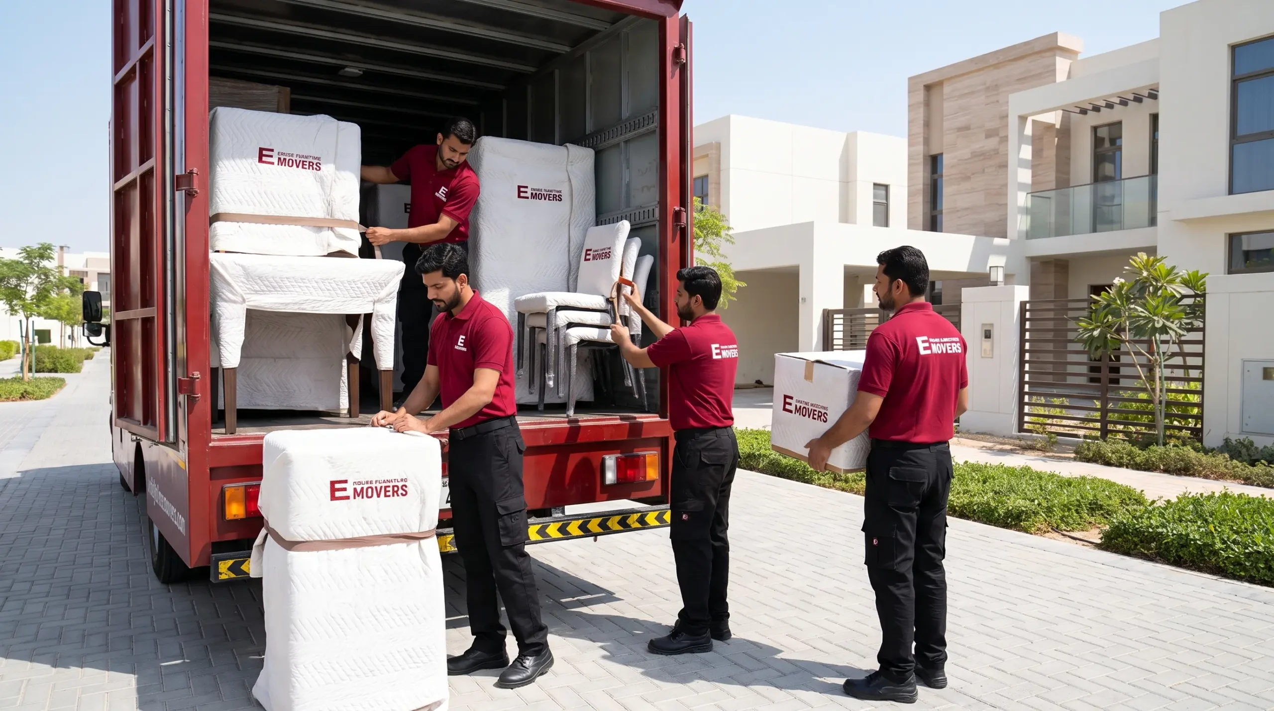 E Furniture Movers arranging gated-community NOCs and security clearance in Dubai